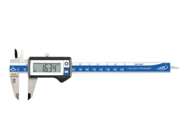 HELIOS-PREISSER 1326417 - Waterproof Digital Caliper IP67, 0-150mm/0-6", rect touch