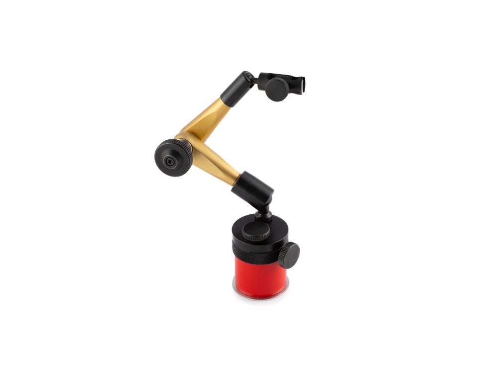 Hörger & Gässler OHG 107130 - Hydraulic magnetic stand with double adjustment 150