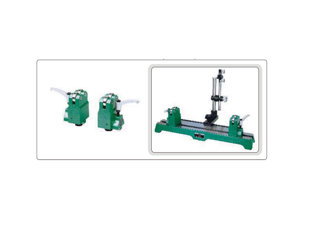 INSIZE 4720-300 - BENCH CENTER WITH ROLLER TAILSTOCKS, 300mm