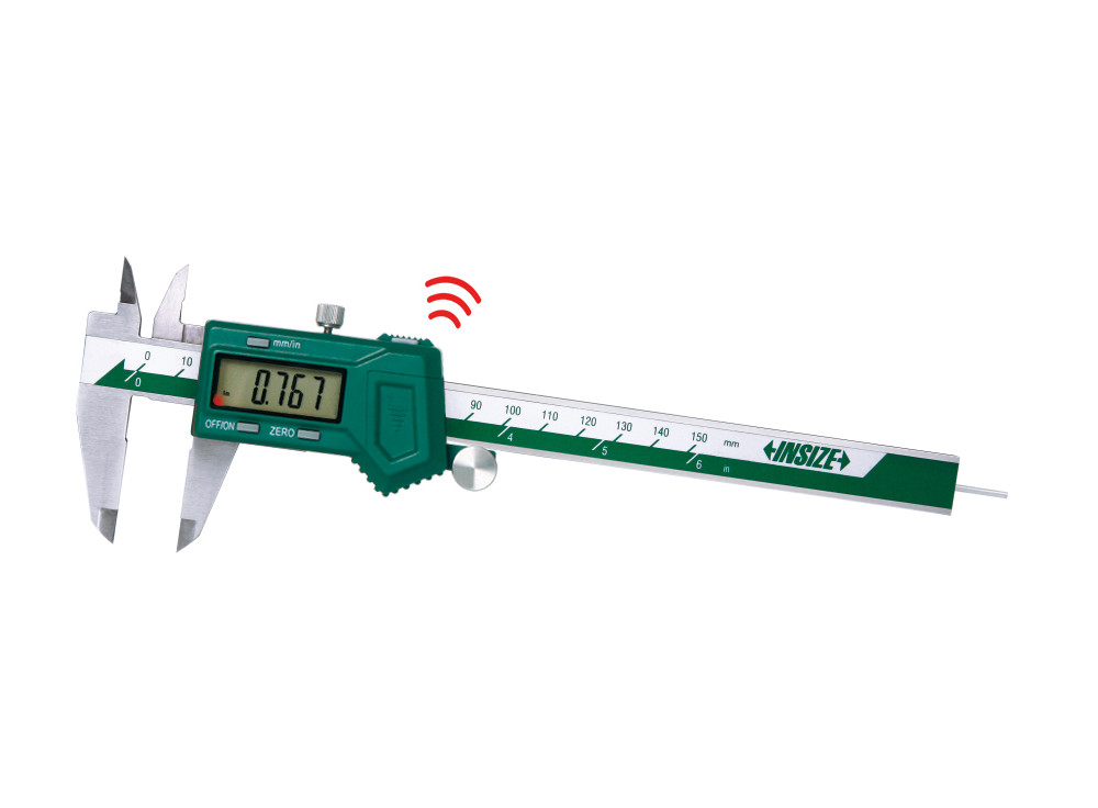 INSIZE 1119 - Wireless Digital Caliper with round depth bar