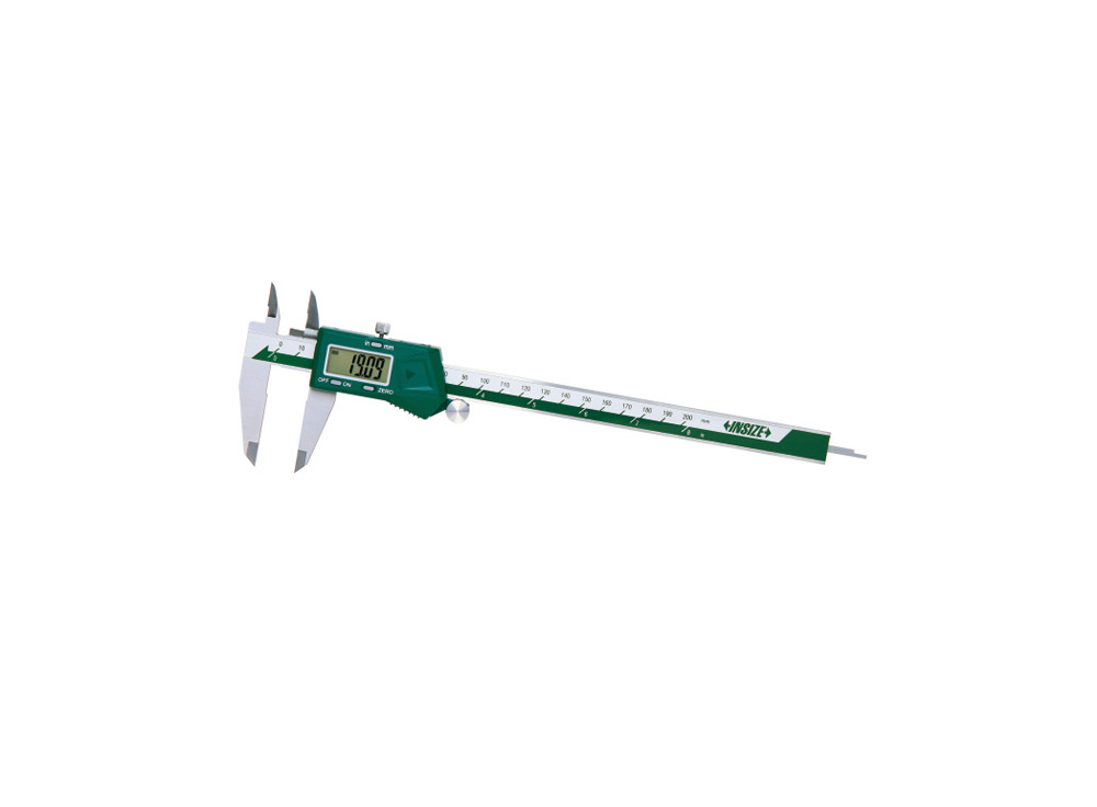 INSIZE 1184 - Digital Caliper with one direction upper jaws (jaws with same height)
