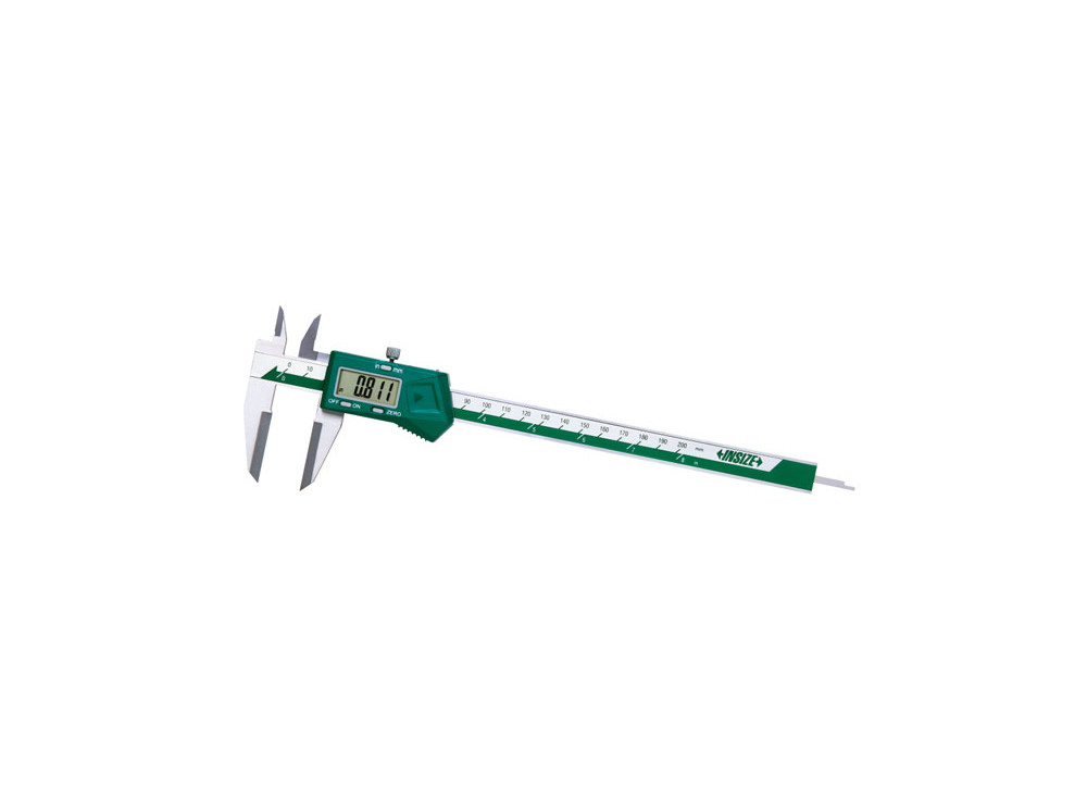 INSIZE 1532 - Digital Caliper with knife edge lower jaws