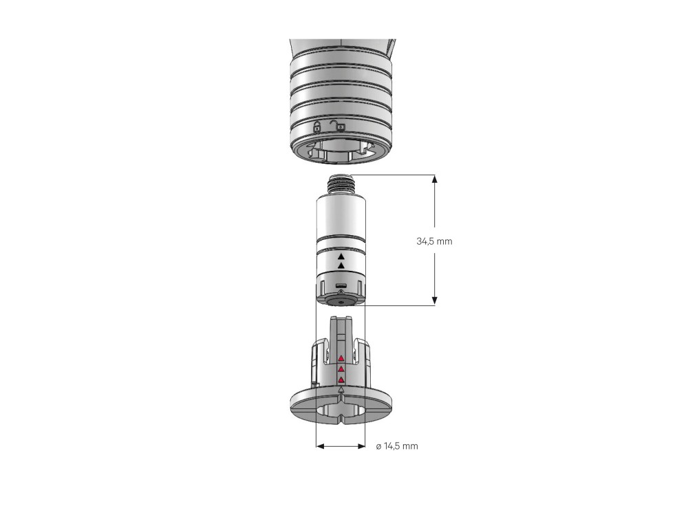 QNix® 9500 Premium+ s káblovou sondou Fe 5 mm/NFE 3 mm