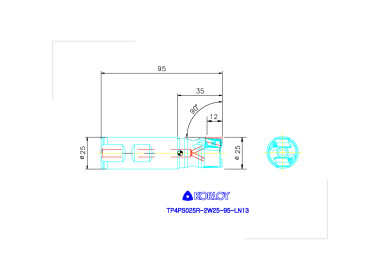 TP4PS025R-2W25-95-LN13