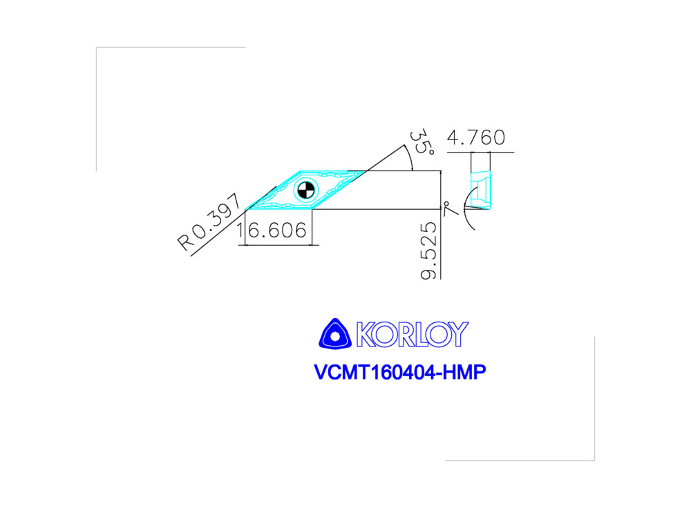 VCMT160404-HMP NC3030