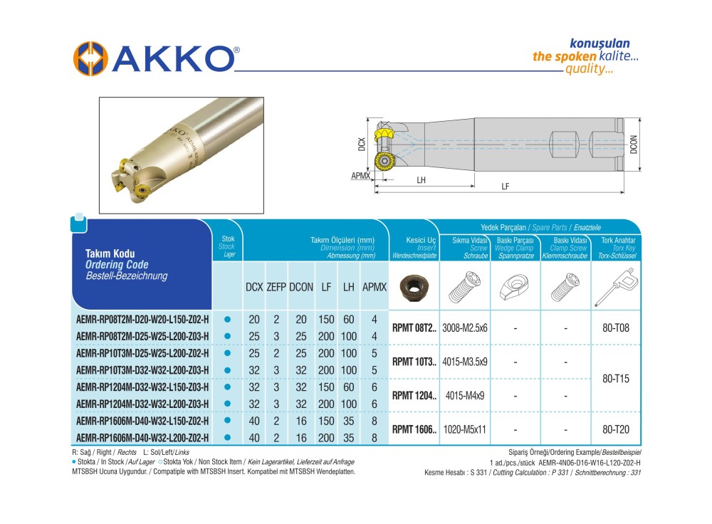 AEMR-RP08T2M-D20-W20-L150-Z02-H