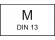 M - metrický závit