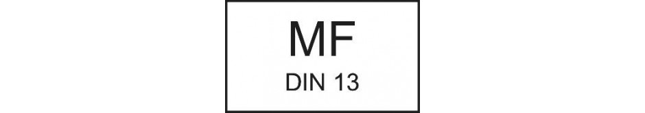 MF - jemný metrický závit