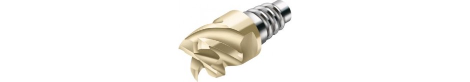 Solid carbide milling tools with ConeFit interface