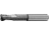 End mills long with corner radius, 1 tooth cut over centre, 30°, type N, plain shank, coating AlCrN