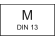 M - metrický závit