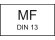 MF - jemný metrický závit