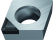 Positive indexable inserts - PCD